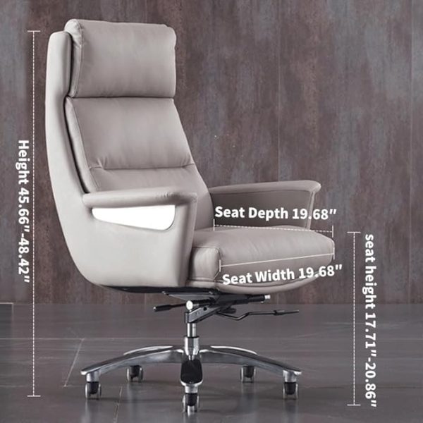 Office Chair Ergonomic Executive Office Chair with Waist Support (Color : D, Size : As Shown)