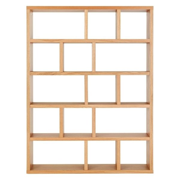 Teak Wide Bookcase - Image 3